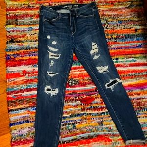 Dark wash  American Eagle Next Level Jeggings